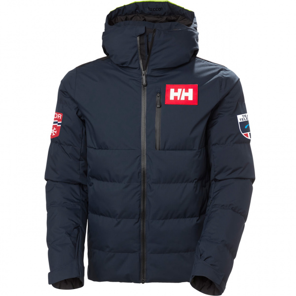 Helly Hansen Men Ski Jacket KVITFJELL RACE PUFFY navy replica Ski Jackets Ski Clothing Men XSPO Fashion