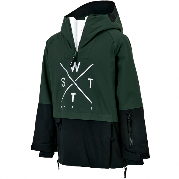 Men Anorak XMETOD green black