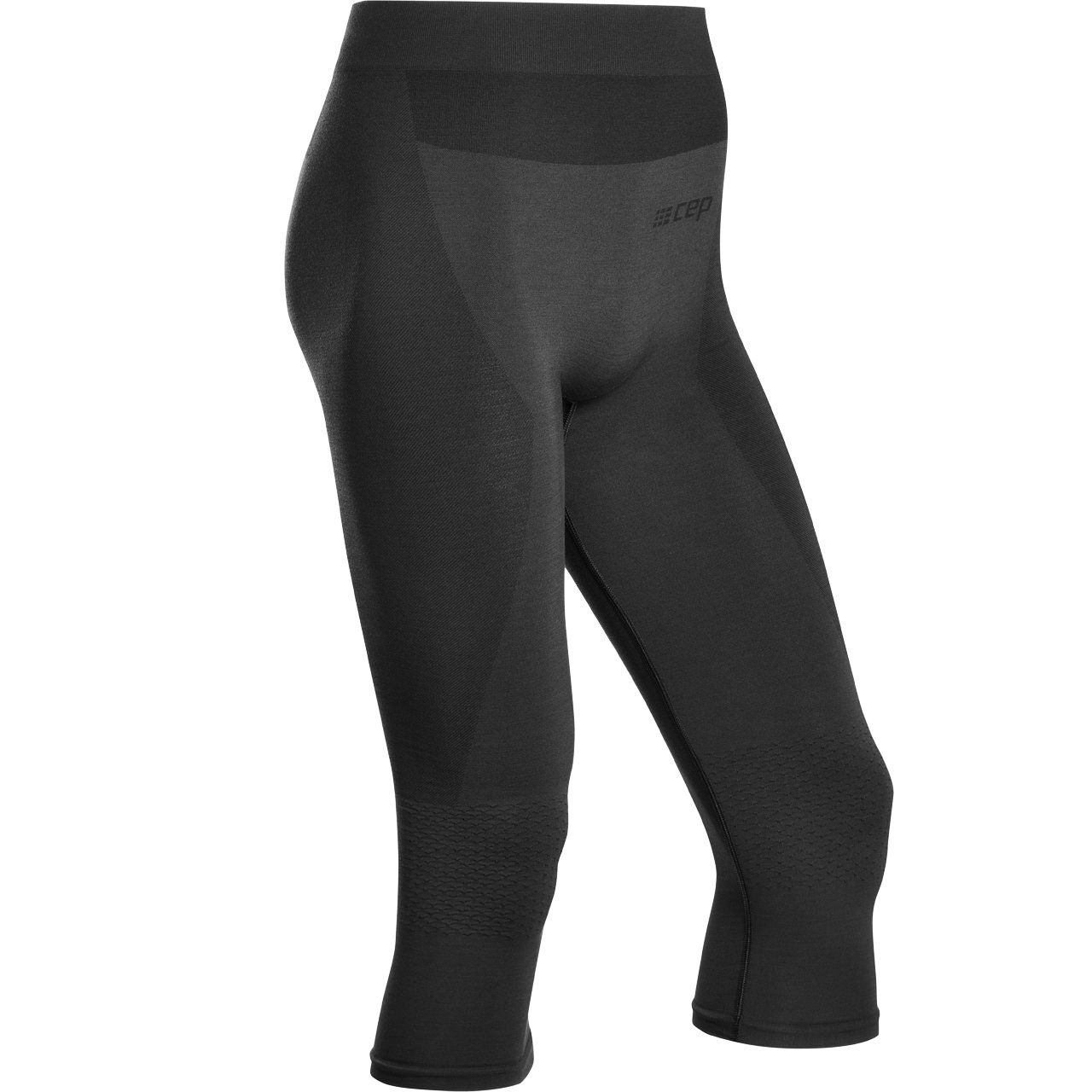 CEP Men 3/4 Tights MERINO black |Functional underwear | Ski Clothing ...