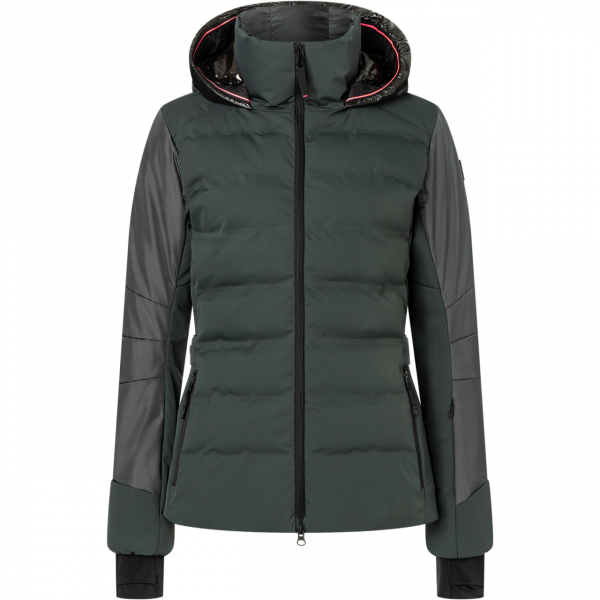 Grey ski jacket womens best sale